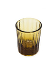 Verre à expresso ambre