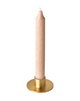 Bougeoir rond en laiton