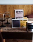 Bougie parfumée Mimosa Darling & Leather (Notes de Mimosa & Cuir) - Boogie Bougie