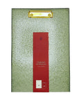 Presse-papiers Metal A4 vert