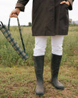 Parapluie pliable XL anti-vent - écossais vert