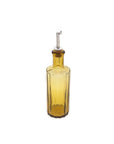 Bouteille à huile en verre ambre