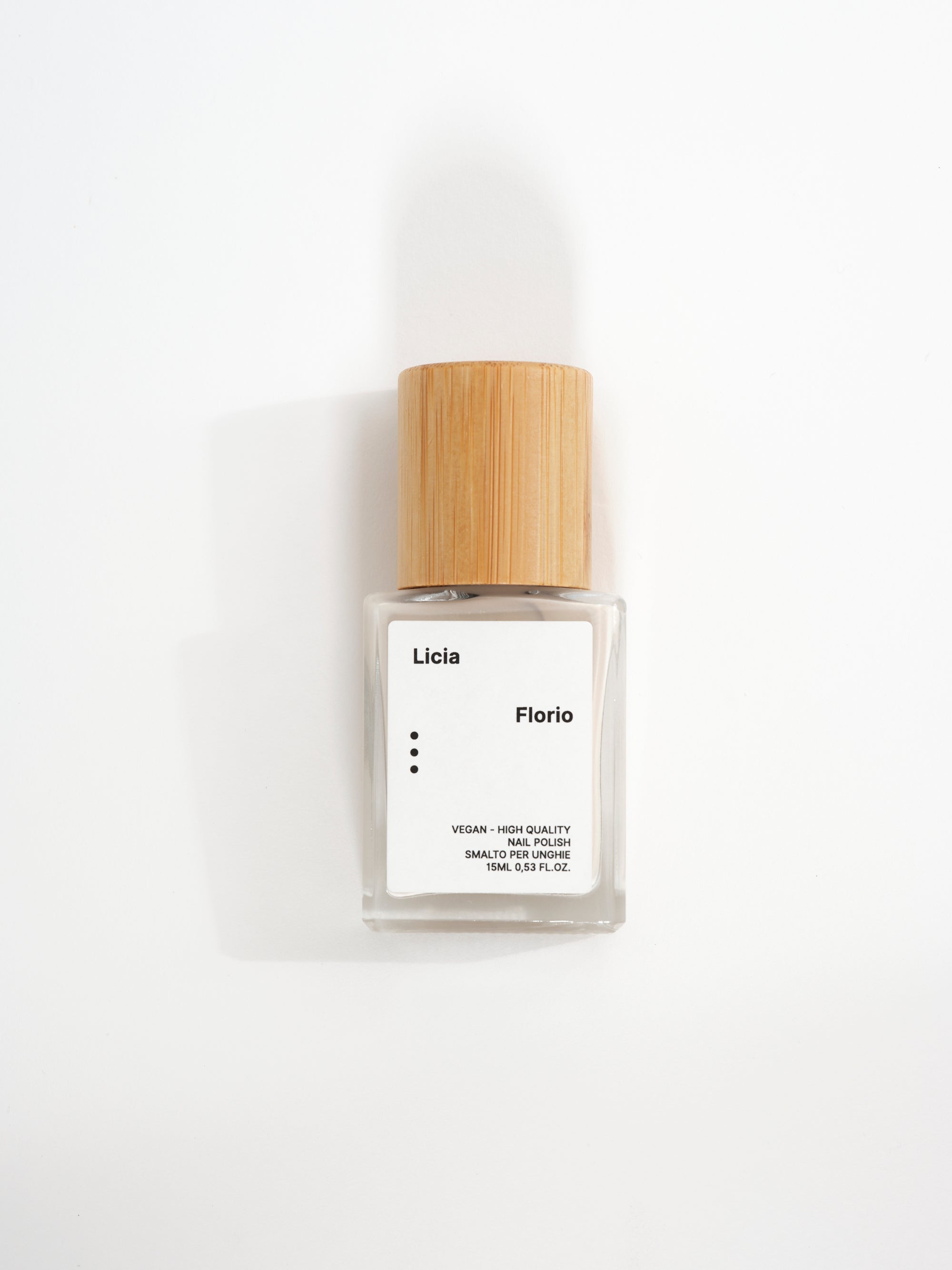 Vernis à ongles vegan Agar Agar - Licia Florio