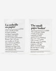 Corbeille en papier - pack de 8 - ASL