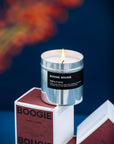 Bougie parfumée Saffron & Asher (Notes de Safran & Jasmin) - Boogie Bougie