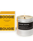 Bougie parfumée Mimosa Darling & Leather (Notes de Mimosa & Cuir) - Boogie Bougie