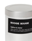 Bougie parfumée Saffron & Asher (Notes de Safran & Jasmin) - Boogie Bougie