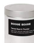 Bougie parfumée Tamed Basil & Thunder (Notes de Basilic & Ambre) - Boogie Bougie