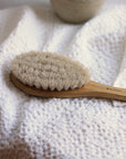 Brosse de bain en crin de Cheval et manche en Chêne - Iris Hantverk