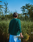 Cardigan Maté coton Herbe Verte
