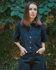 Chemise Carvi Denim Noir