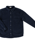Chemise Lenhador velours côtelé Midnight Navy - Poudre Organic