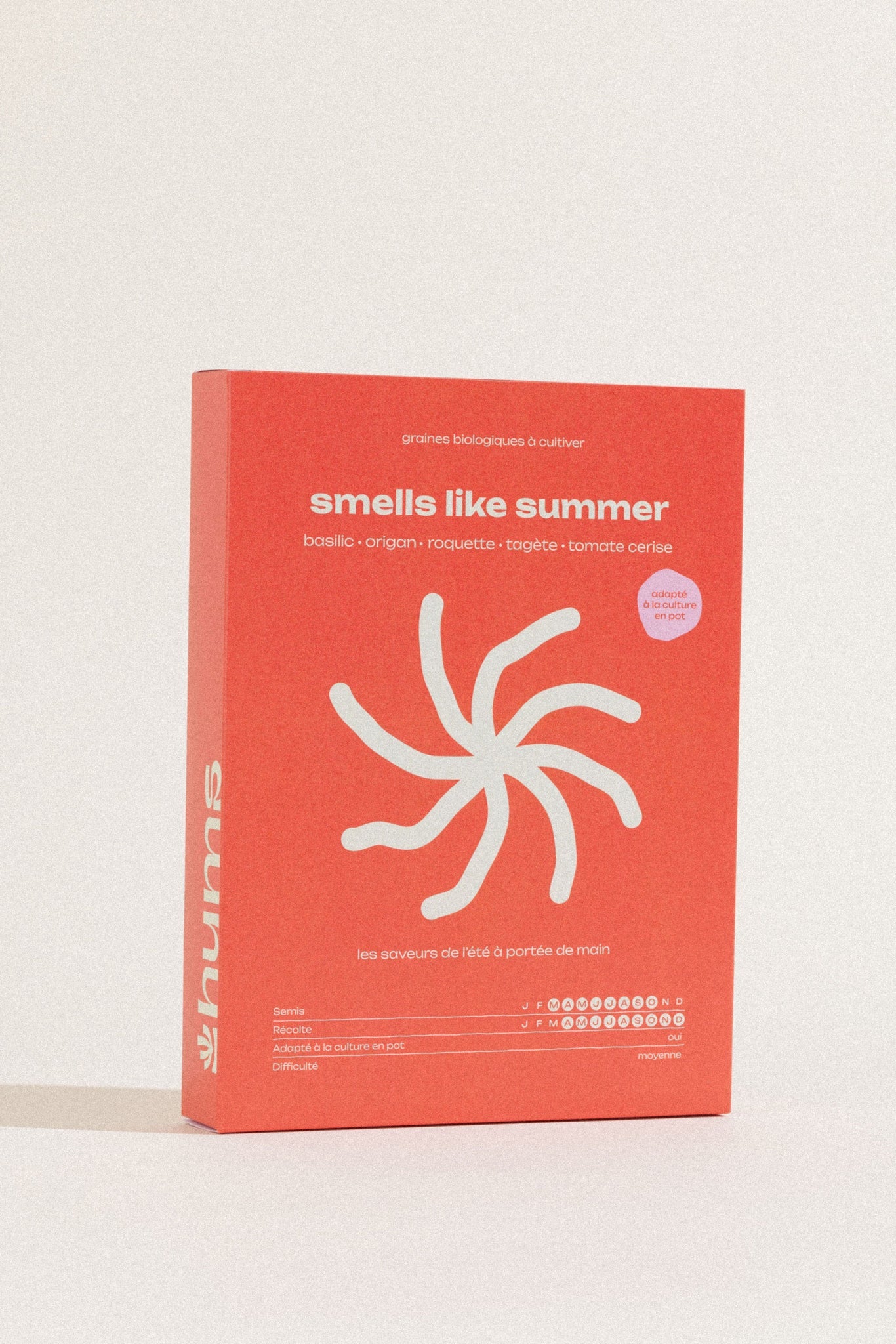 Kit de graines bio "SMELLS LIKE SUMMER" - Hums