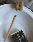 Brosse à Vaisselle quotidienne en crin de Cheval et Bouleau huilé- Iris Hantverk