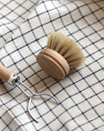 Recharge brosse à vaisselle quotidienne en crin de Cheval et Bouleau huilé- Iris Hantverk