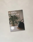 Carte cadeau