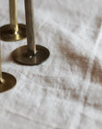 Nappe en lin lavé Blanc cassé