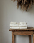 Nappe en lin lavé Blanc cassé