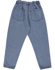 Pantalon Carotte Denim Blue - Poudre Organic