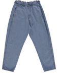 Pantalon Carotte Denim Blue - Poudre Organic