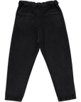 Pantalon Carotte Denim Noir - Poudre Organic