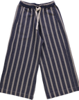 Pantalon Santal Rayures Bleues - Poudre Organic