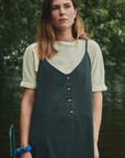 Robe Narcisse Pirate Black - Poudre Organic