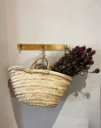 Panier artisanal en osier pour enfant avec anses