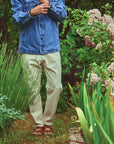 Pantalon coquelicot denim écru - Poudre Organic