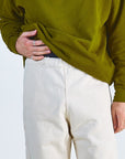 Pantalon coquelicot denim écru - Poudre Organic