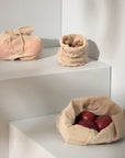 Food Bag en coton bio set de 3 - The Organic Company