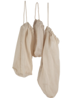 Food Bag en coton bio set de 3 - The Organic Company