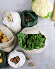 Food Bag en coton bio set de 3 - The Organic Company