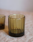 Grand verre ambre