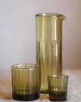 Grand verre ambre