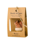 Bouchon de bouteille en bois sculpté à la main – Écureuil (Copie)