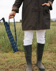 Parapluie pliant XL anti-vent - Écossais bleu