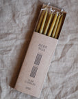 Bougies d'anniversaire en cire d'abeille