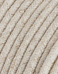 Câble électrique textile décoratif lin - 2x0,75mm²