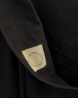 Combinaison oversize Juliette coton noir - Maison Farigoulette