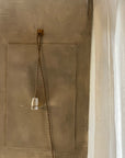 Douille E14 en porcelaine blanche