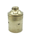 Douille E27 laiton corps lisse