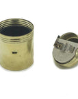 Douille E27 laiton corps lisse
