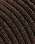 Câble électrique textile Lin Marron - 2x0,75mm²