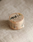 Masking Tape "Motif Encyclopédie des Noix" 30mm x 7m