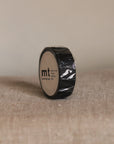 Masking Tape "Uni noir mat" 15mm x 7m