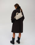 sac en nylon imperméable couleur beige