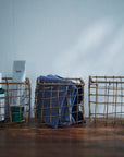 Panier carré finition laiton - Fog Linen Work