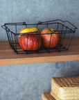 Panier d'épicerie en fer M - Fog Linen Work