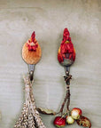 Patère bois - Poule